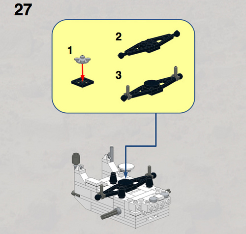 LEGO MSL Rover instructions