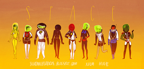 Sur m'ale Gobros (xulm) -- Space Babes!