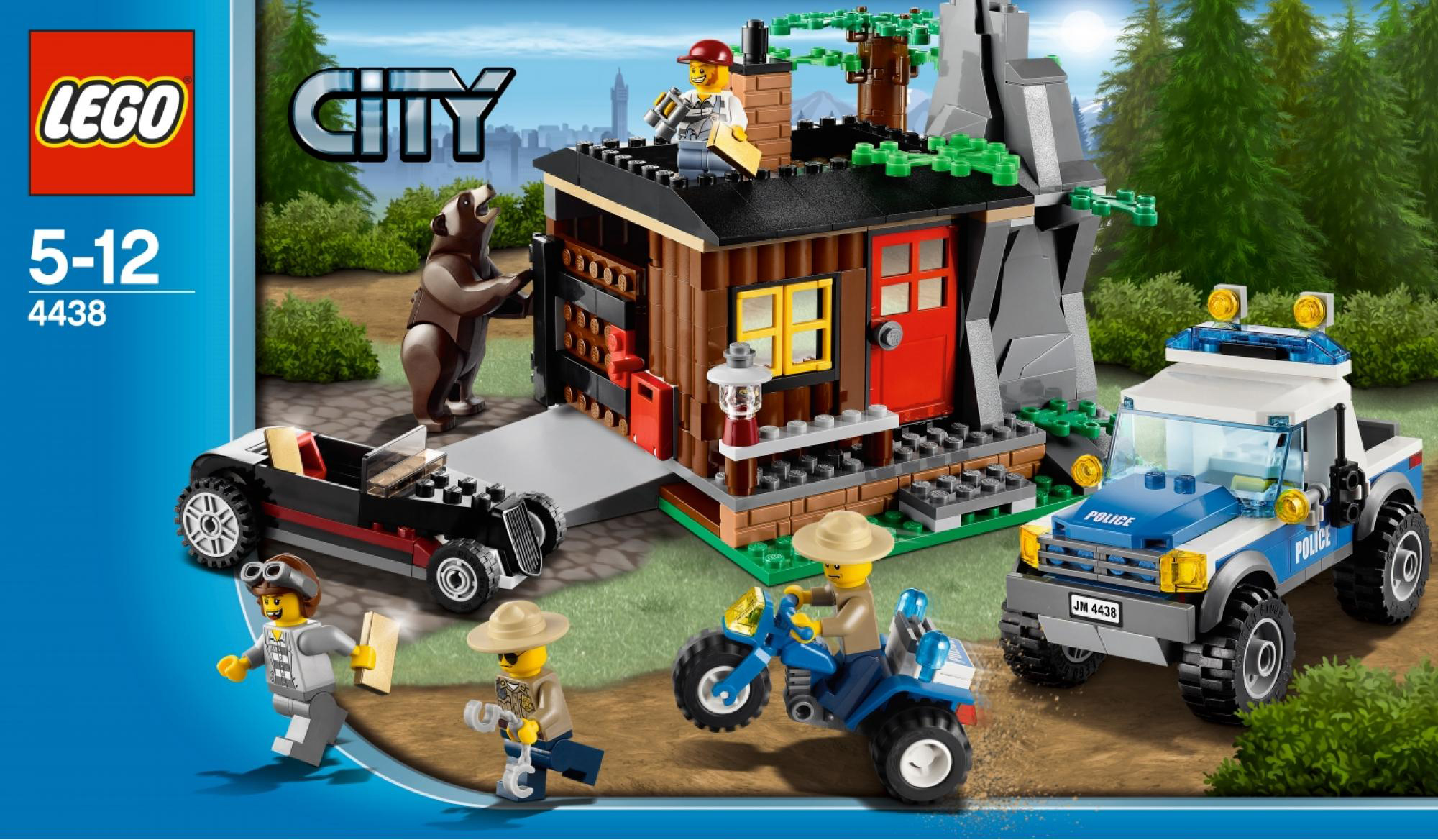 2012 LEGO City sets bring hillbillies bears forest fires park