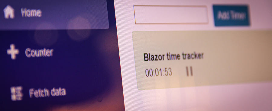 My first project with Blazor