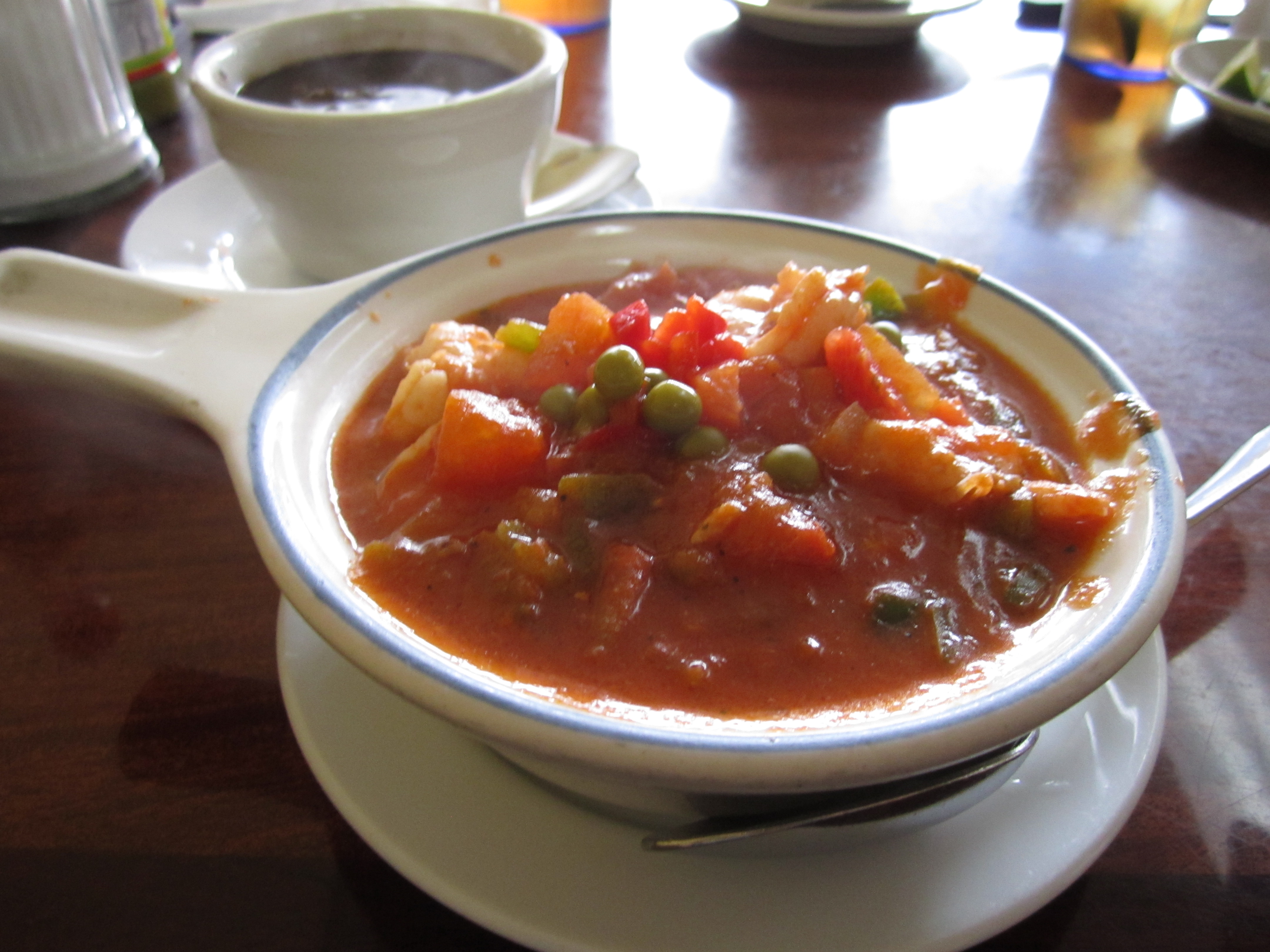 Enchilado de camarones
