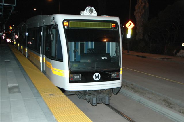 Expo Train Testing Metro continua las pruebas de trenes y sistemas en la futura línea del tren ligero Expo. (foto José Ubaldo/El Pasajero)