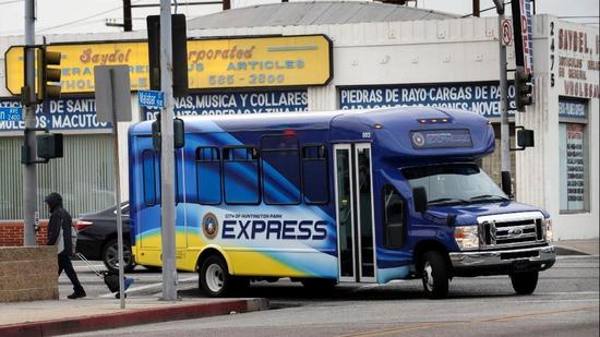 Autobús de Metro Transit Services. Foto: LATimes.