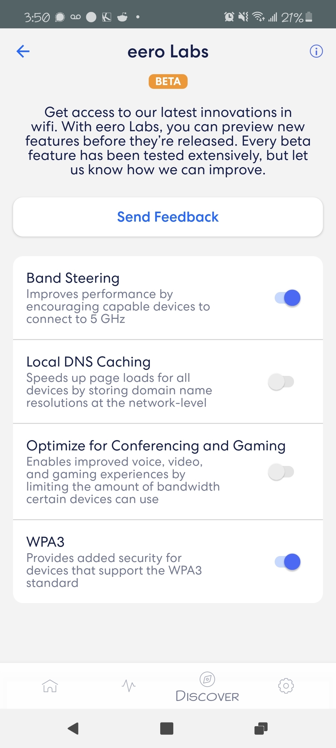 Slow speed with gigabit and eero 6 pros - Questions & answers - eero  Community