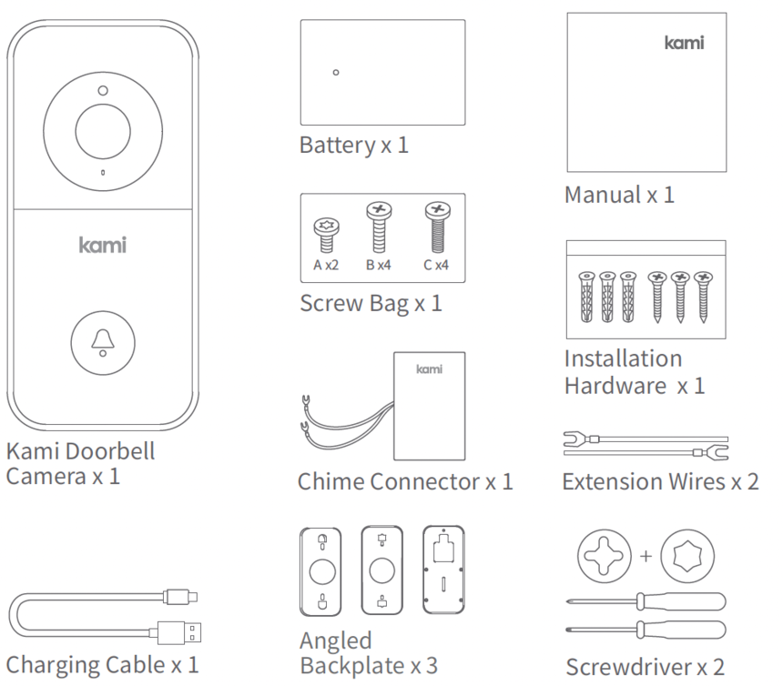 How to Mount Your Kami Doorbell Camera (Mechanical Doorbell) Kami