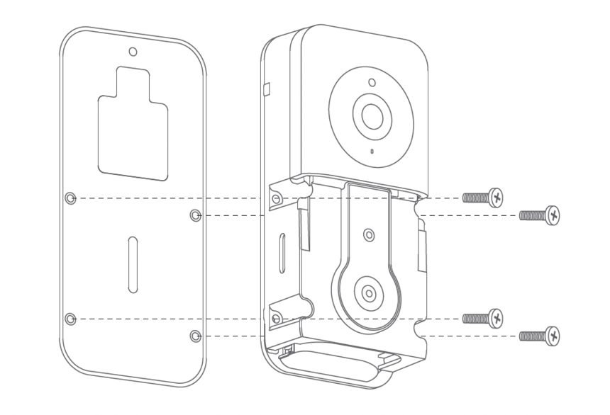 How to Mount Your Kami Doorbell Camera (Digital Doorbell) Kami