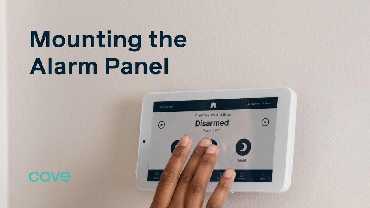 Video How to Mount Your Alarm Panel Installing /Troubleshooting