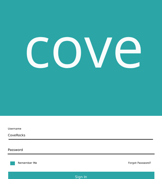 Cove App Features Cove Mobile FAQ Cove Team
