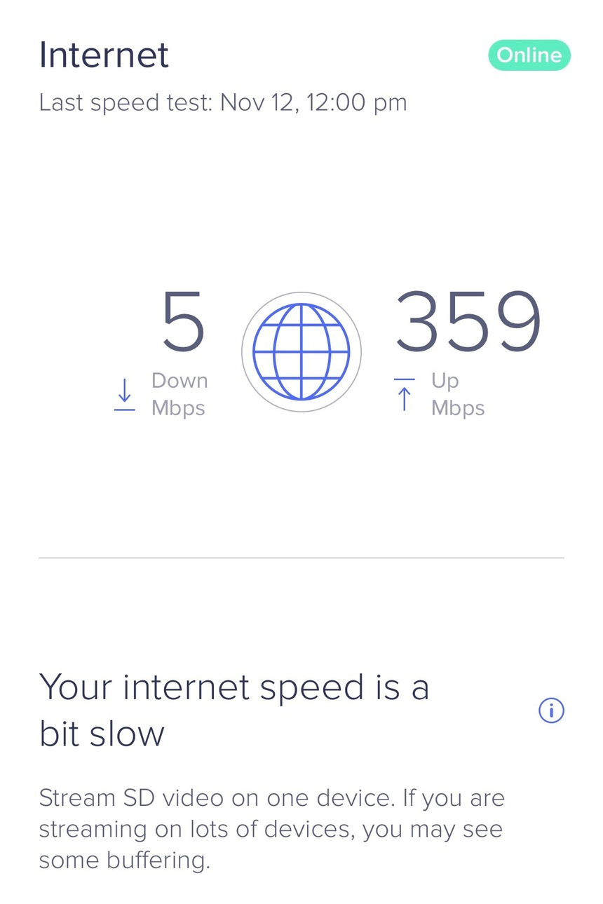 eero speed test results how does it calculate this? Discussion
