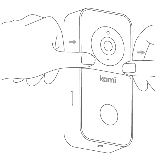 How to Mount Your Kami Doorbell Camera (Digital Doorbell) Kami
