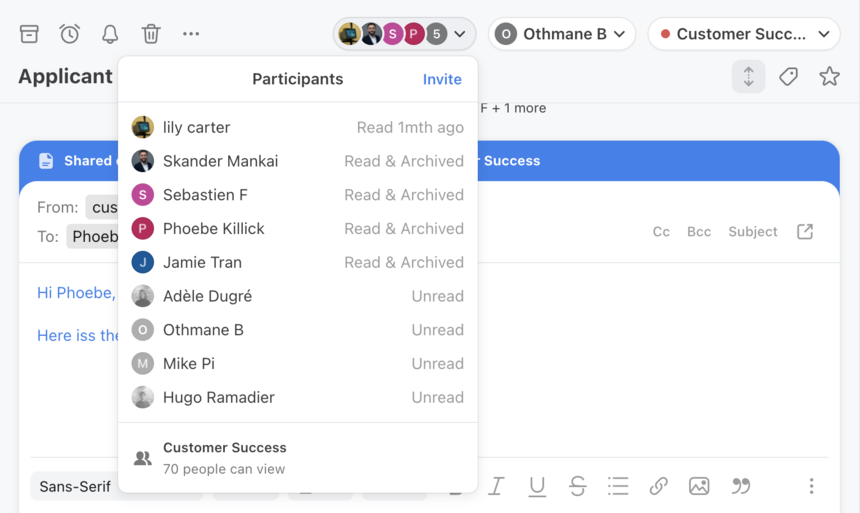 Subscribing and muting a conversation Work Together Front Help Center