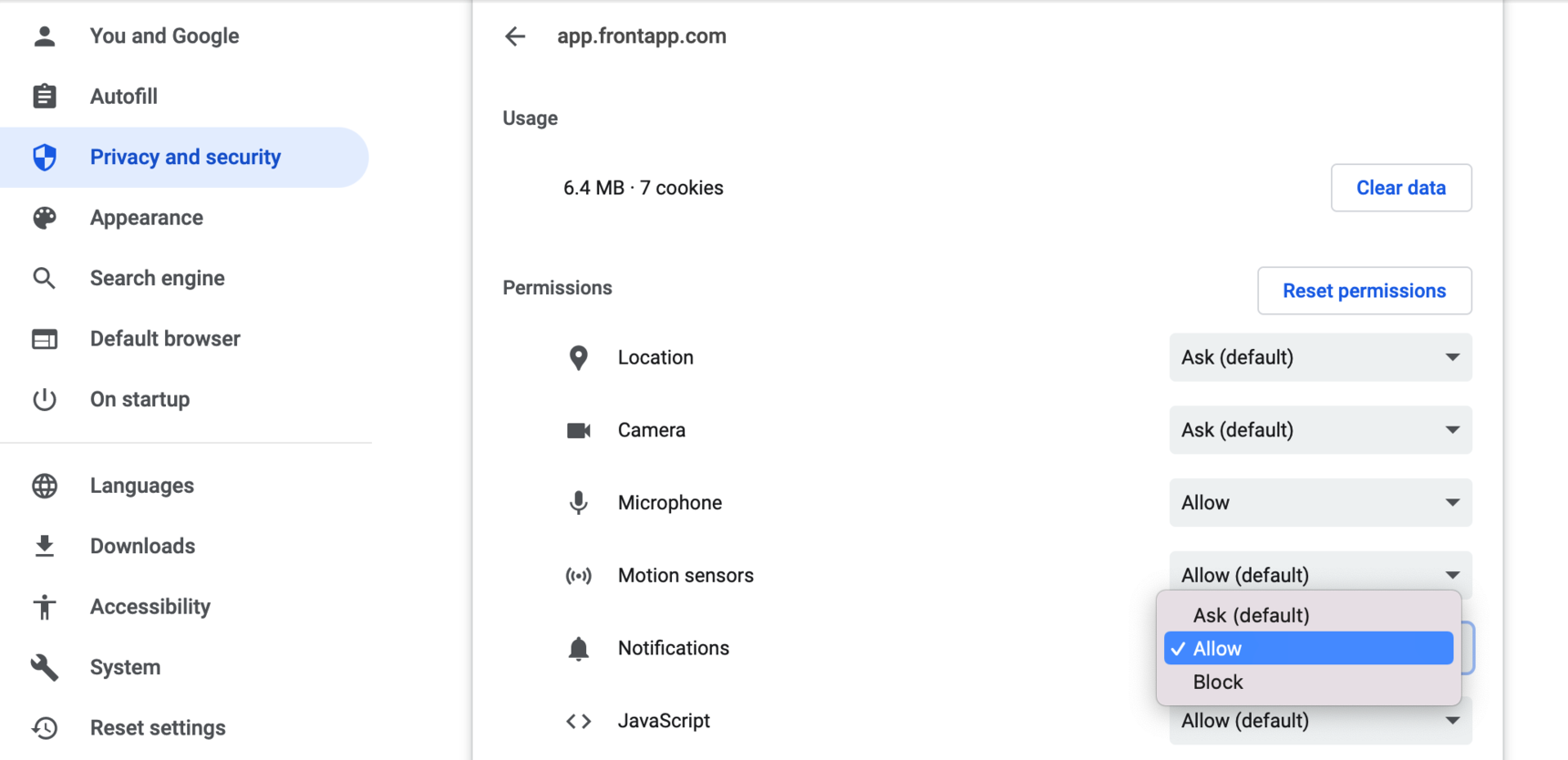 How to turn on/off sound notifications Notifications Front Help Center