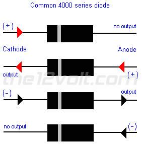 Diode Wiring Diagrams - Relays/Switches/Diode Wiring ... blocking diode wiring diagram for 