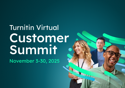 Turnitin Virtual Customer Summit 2025