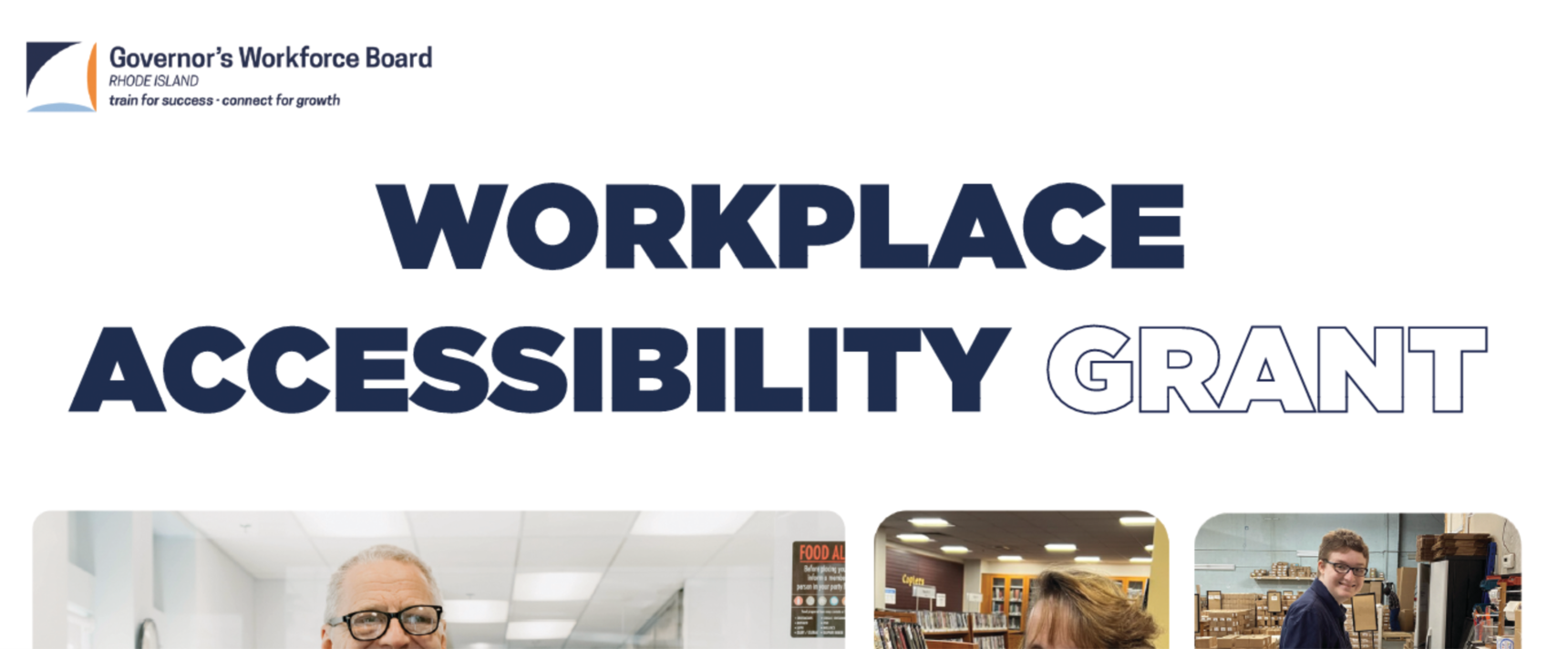 Workplace Accessibility Grant Flyer For Employers Rhode Island