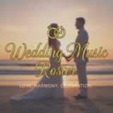 Wedding music logo