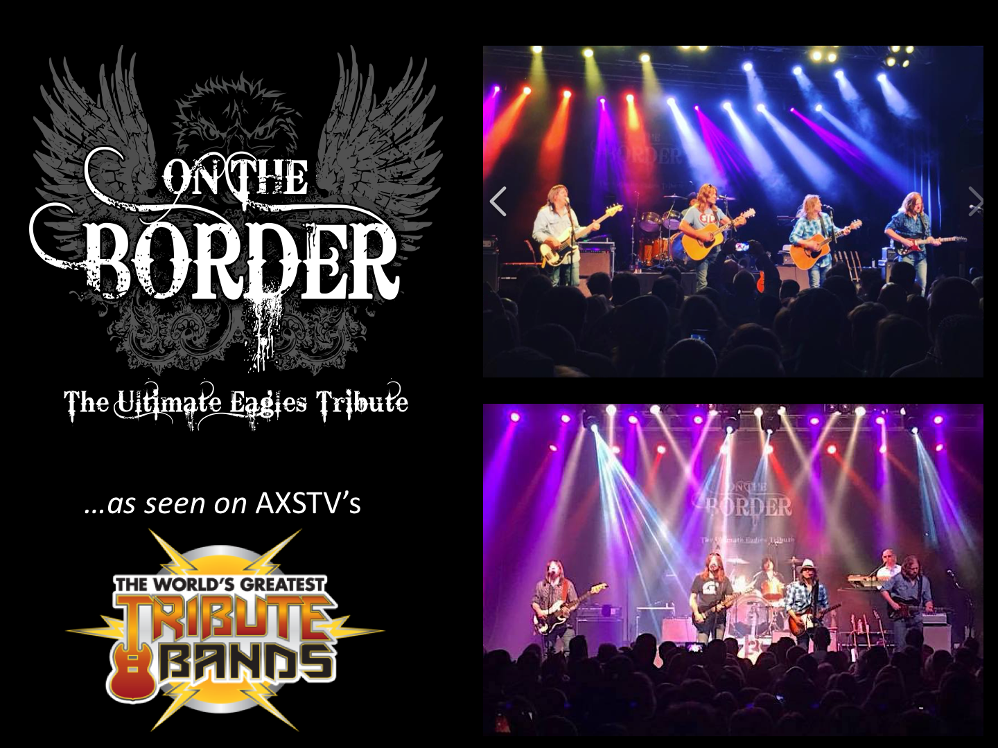 The Ultimate Eagles Tribute - On The Border | GigRoster