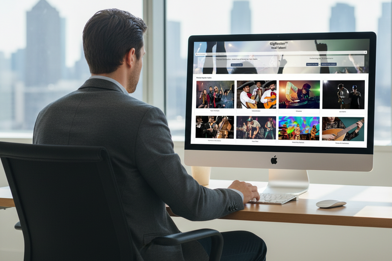 GigRoster Enhanced Profile Creation — professional listing build