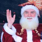 Santa michael waving
