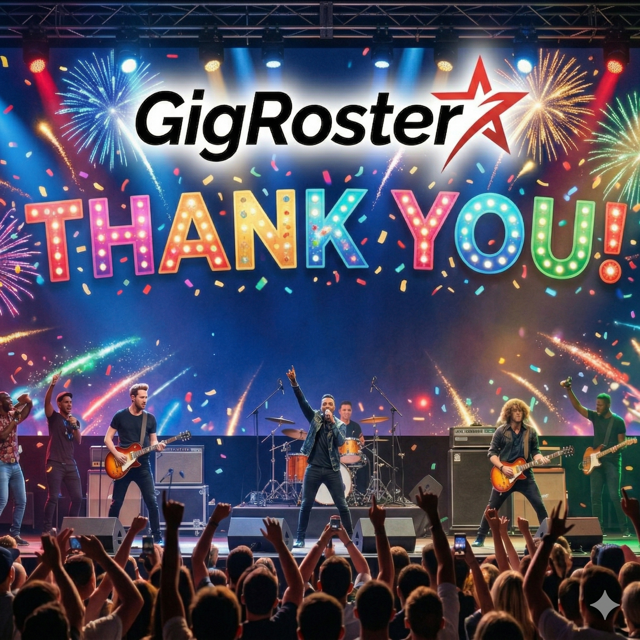 GigRoster™ Thank You