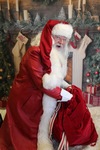 Santa and his bag