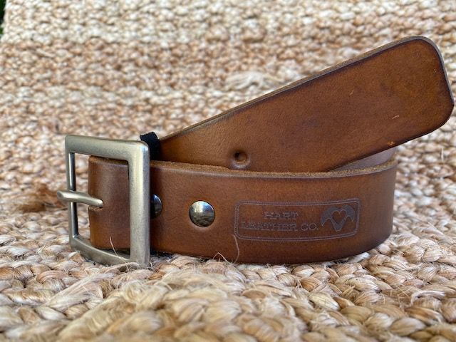 leather edc belt