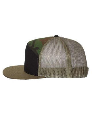 Black/Camo 7 panel