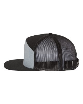 Heather Black 7 Panel