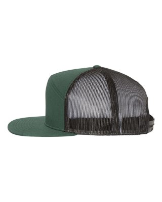 Dark Green 7 panel