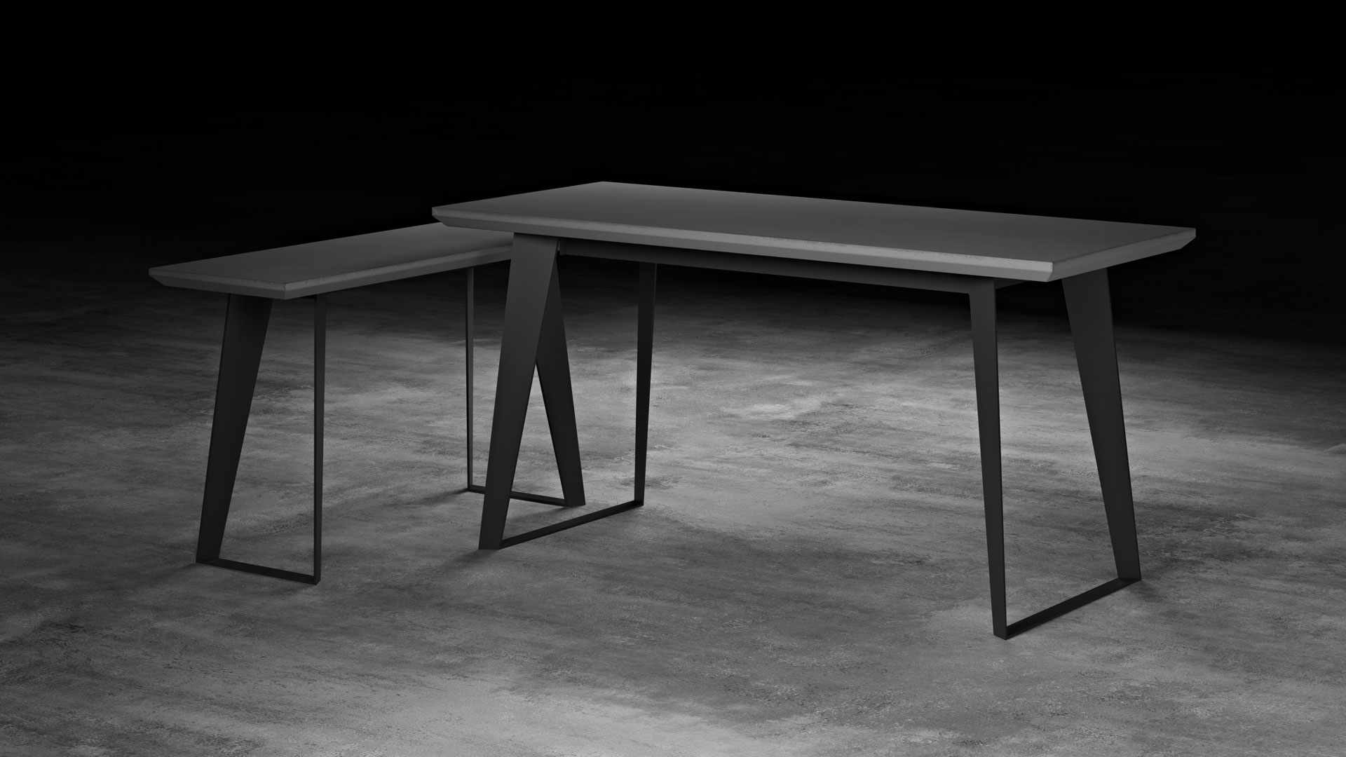 Modern Amsterdam Desk by Modloft