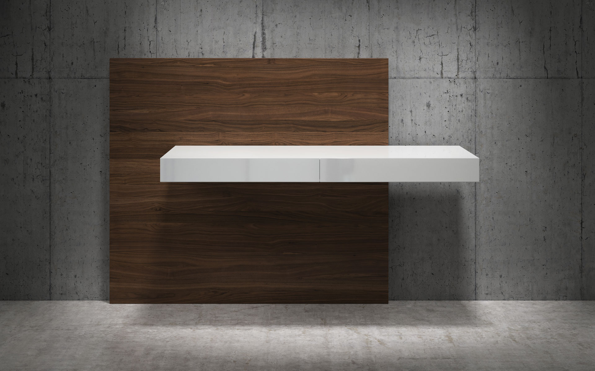 Modern Walker Desk by Modloft