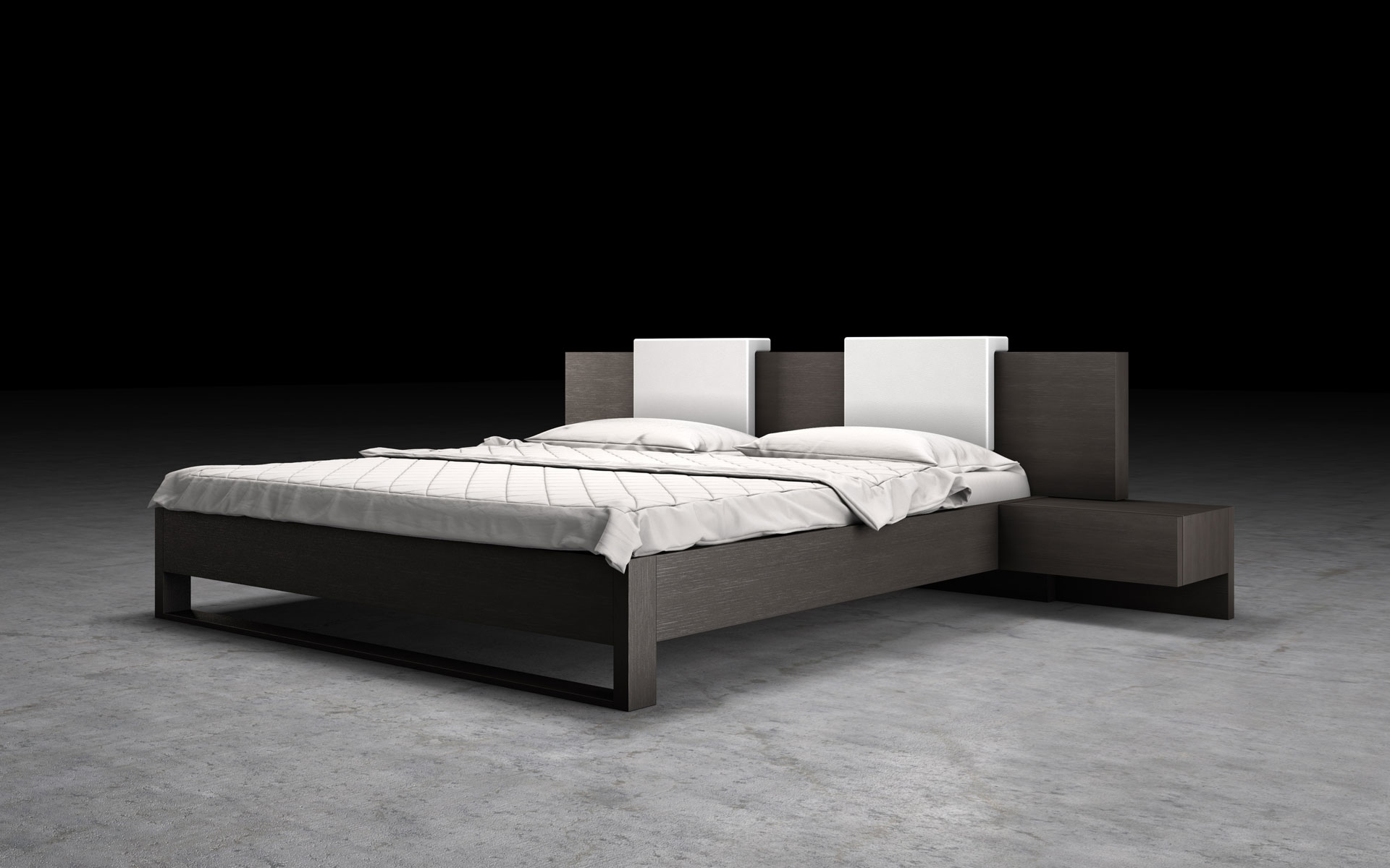 Modern Monroe Bed by Modloft