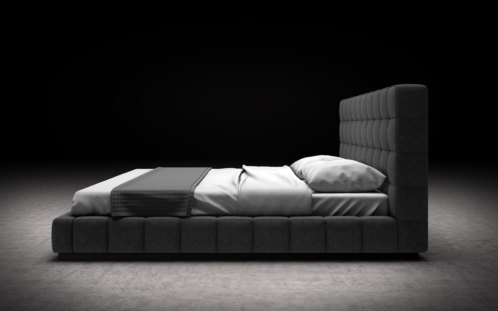 Modern Thompson Bed by Modloft