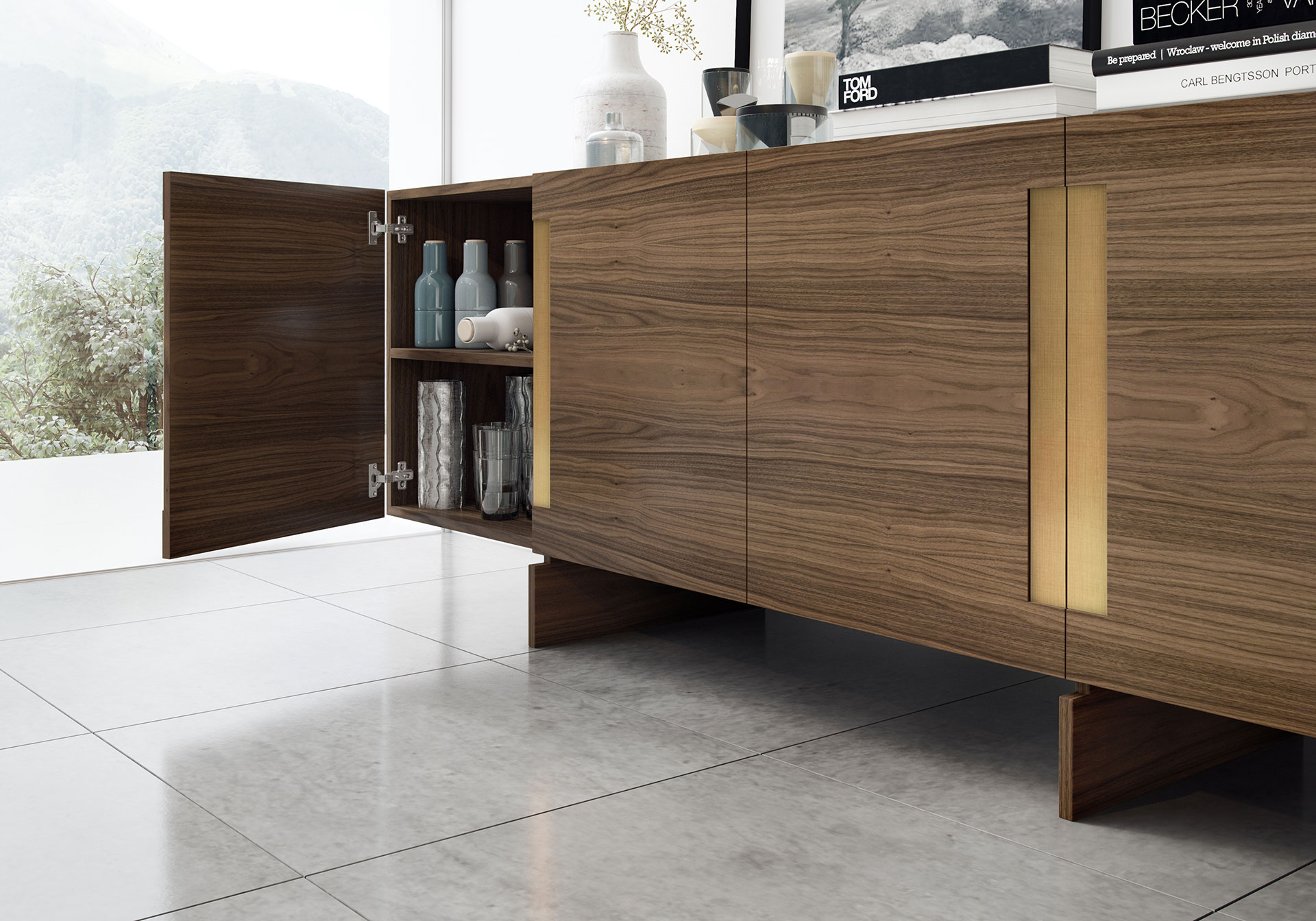 Modern Brixton Sideboard by Modloft