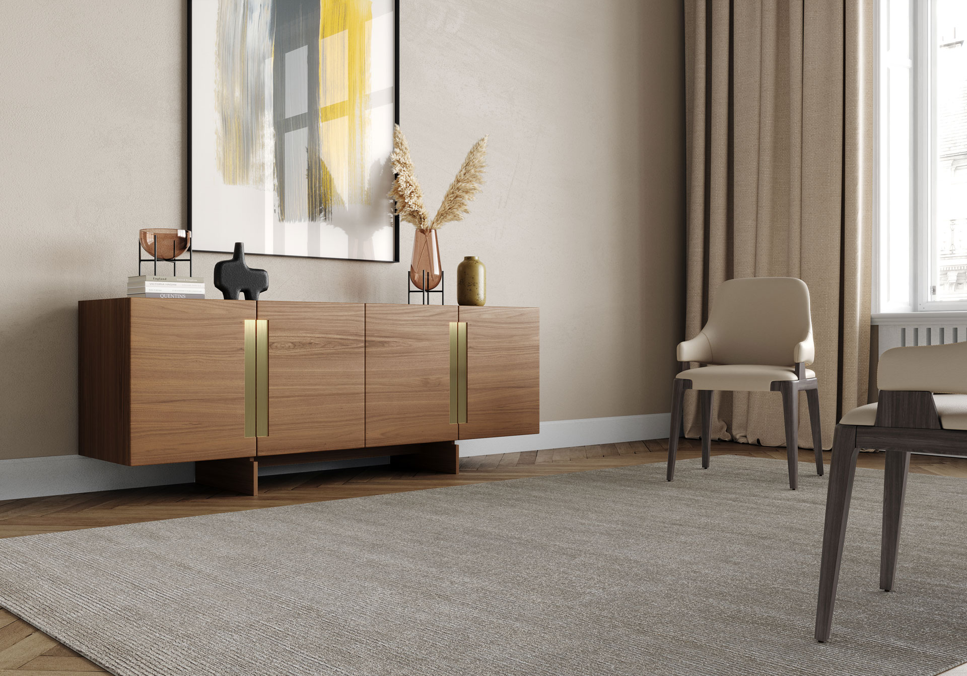 Modern Brixton Sideboard by Modloft