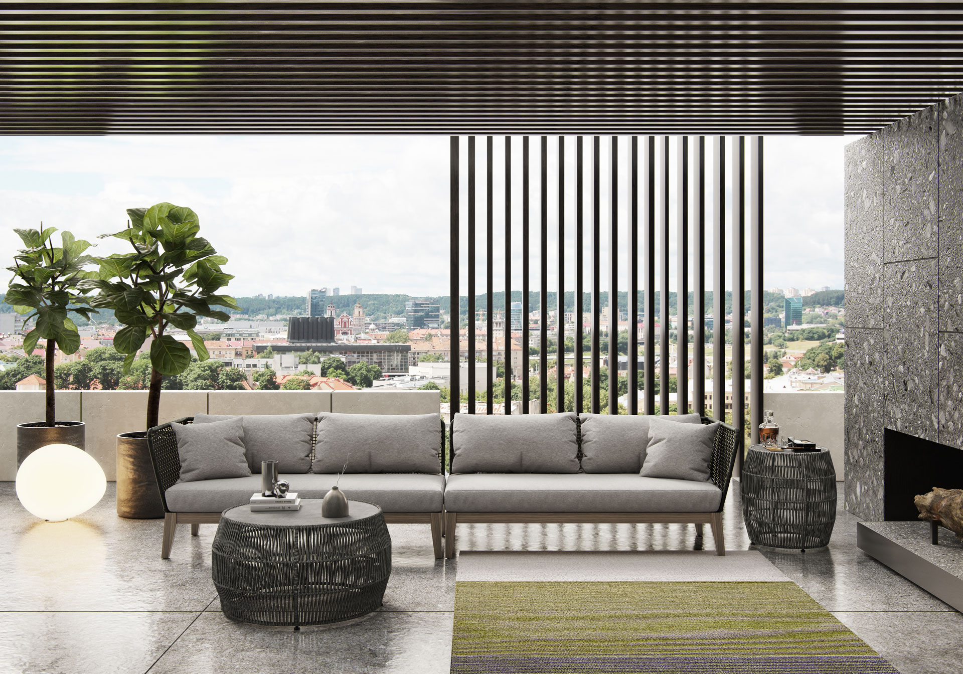 Netta Open Sofa