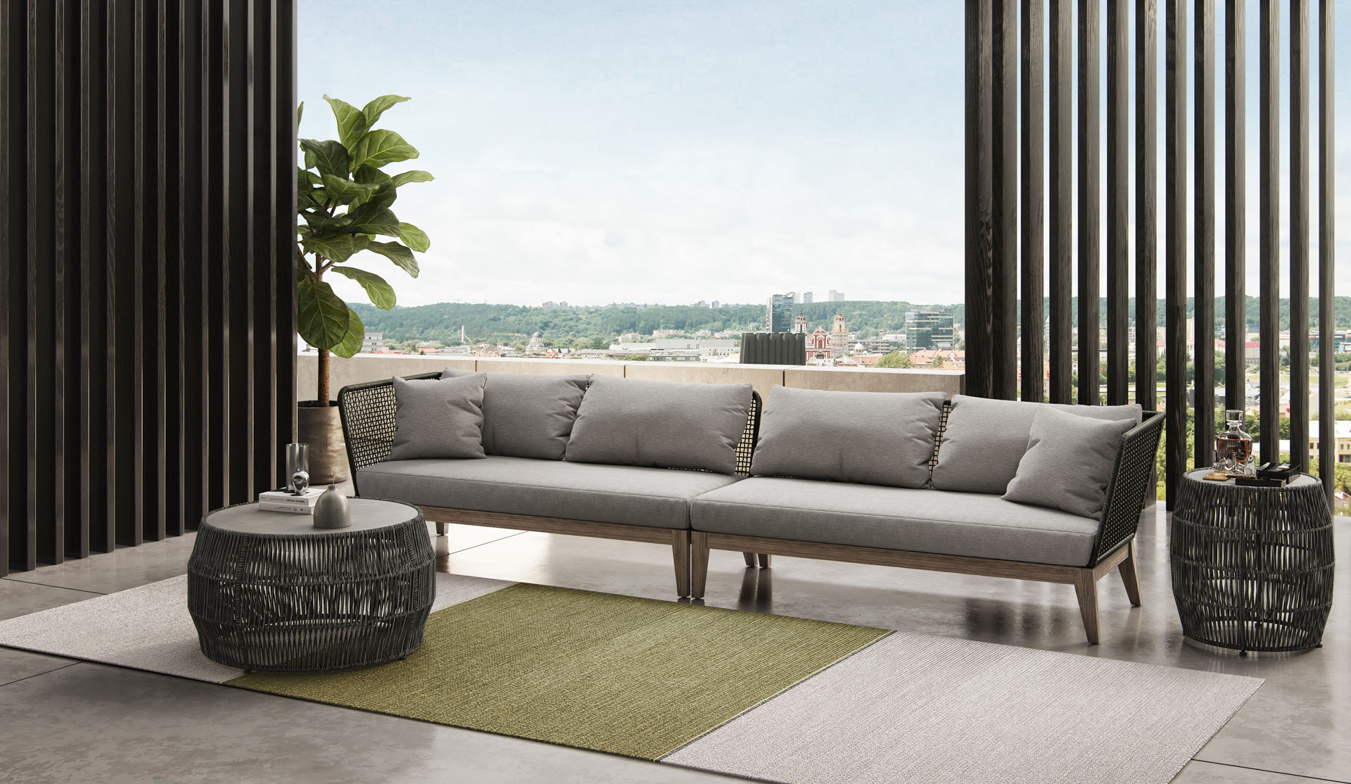 Netta Open Sofa