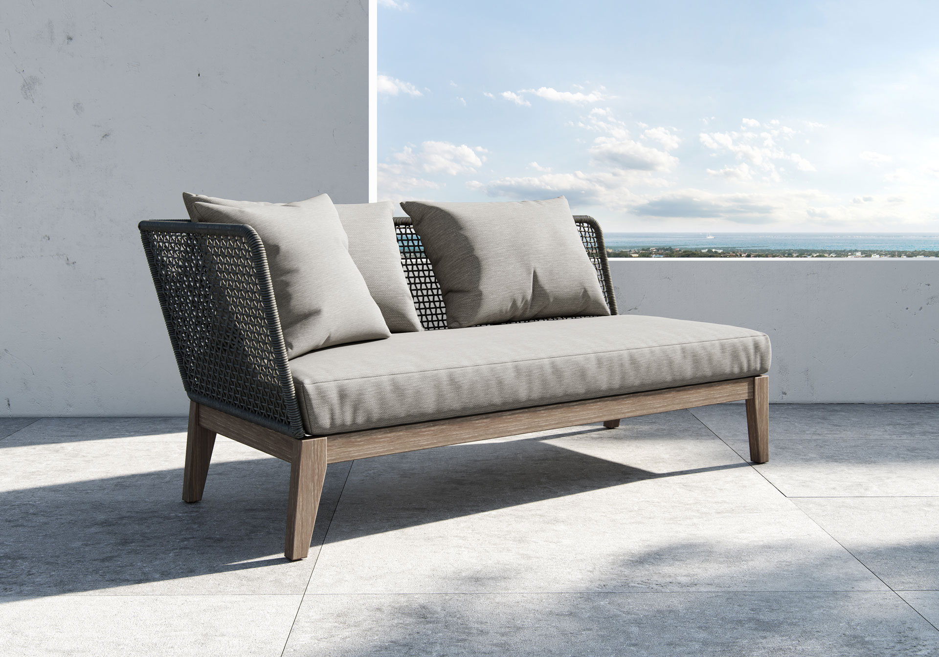 Netta Open Sofa