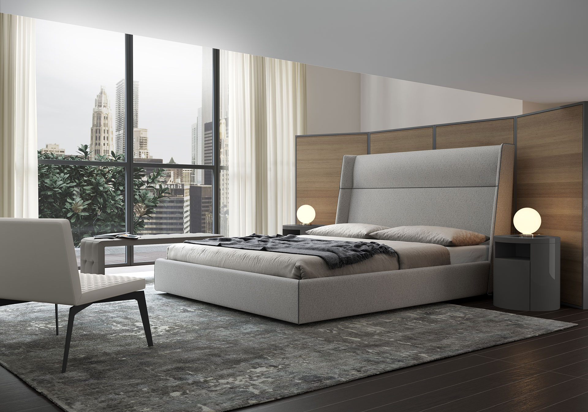 Modern Bond Bed by Modloft