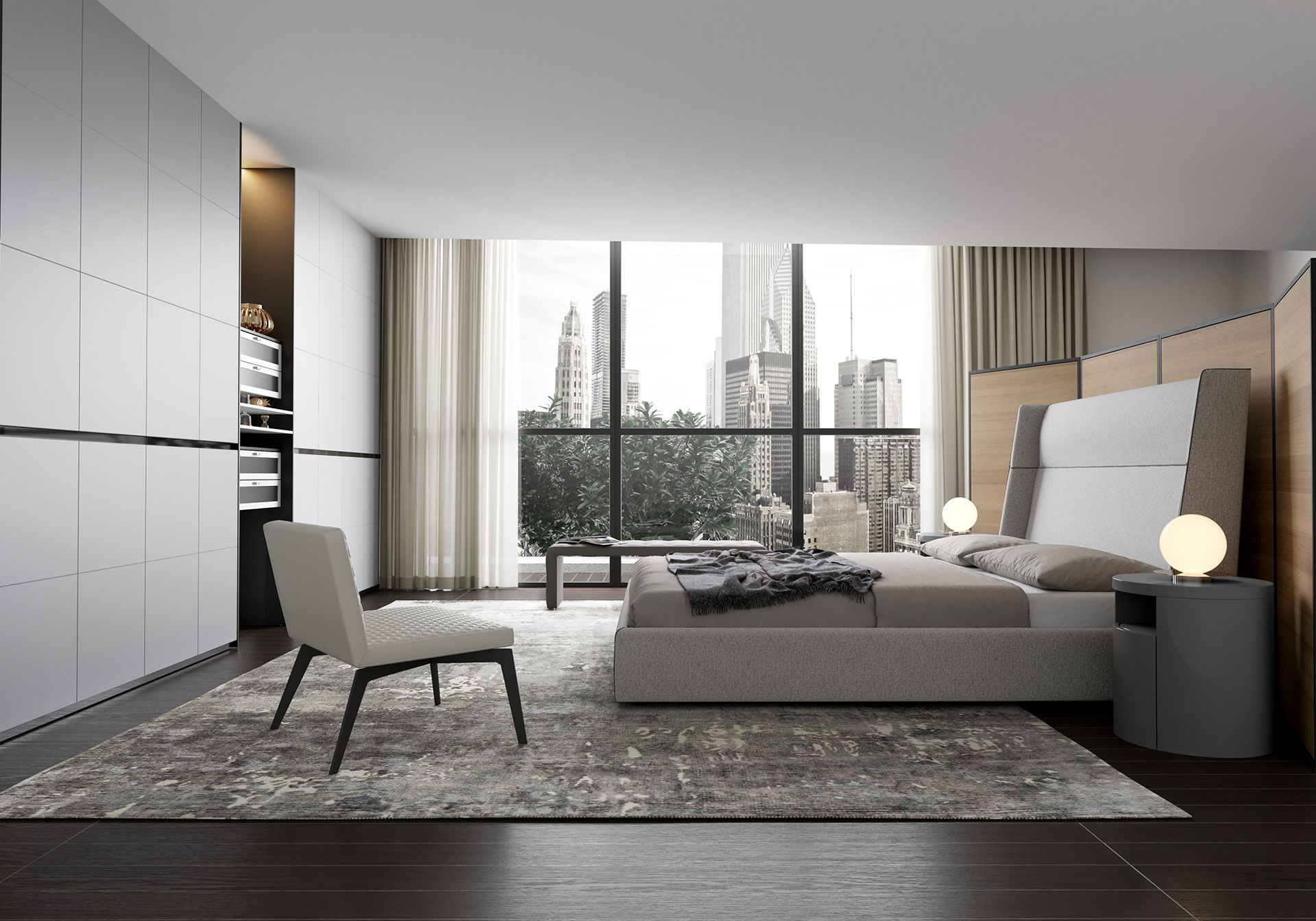 Modern Bond Bed by Modloft