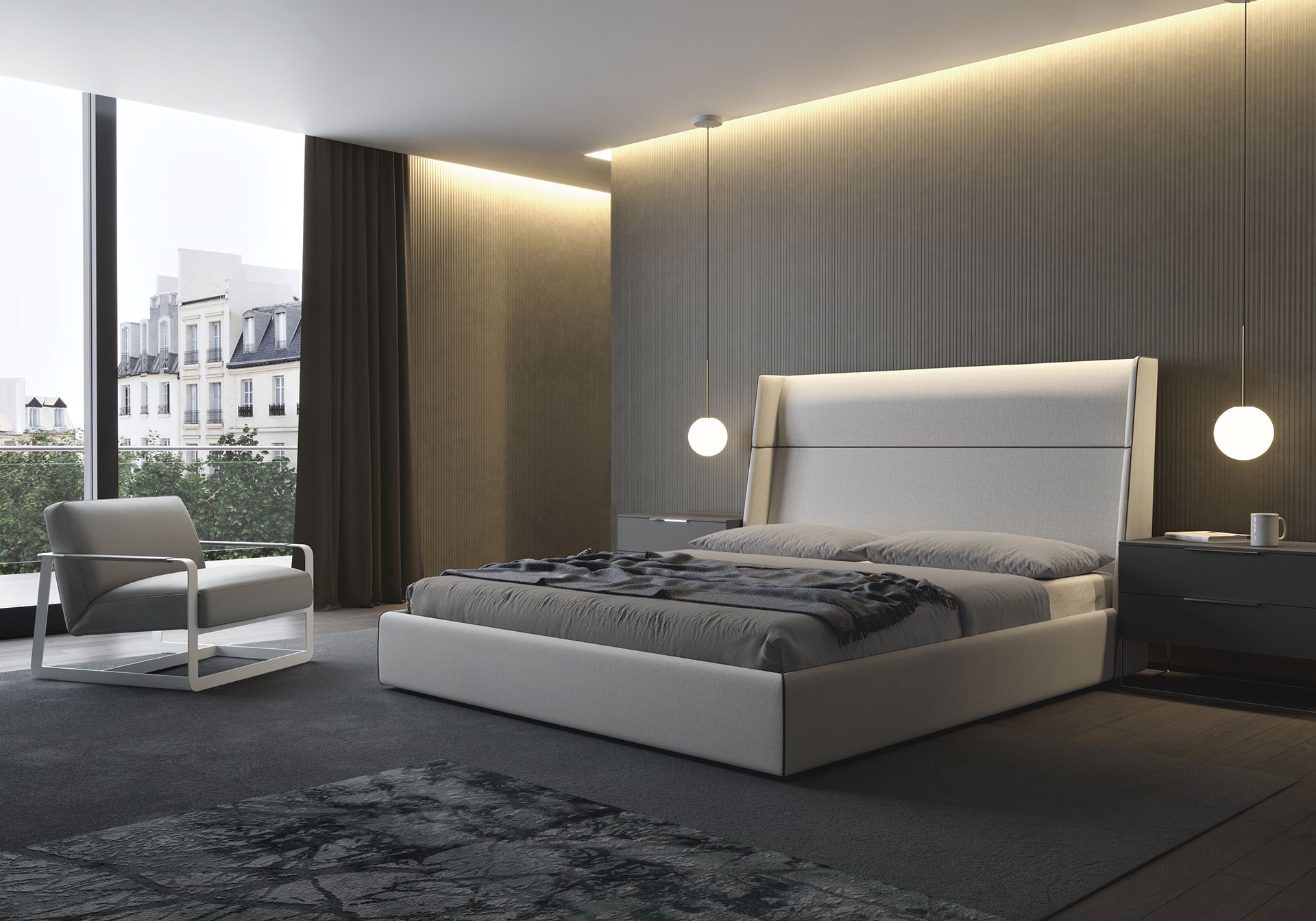 Modern Bond Bed by Modloft