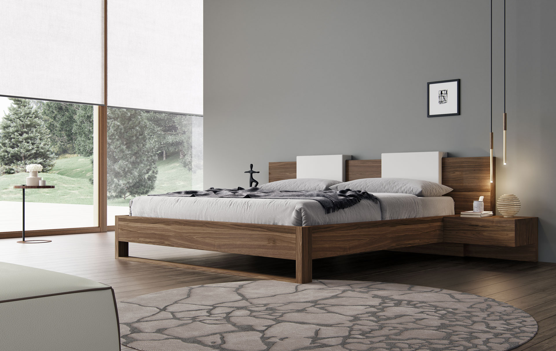 Modern Monroe Bed by Modloft
