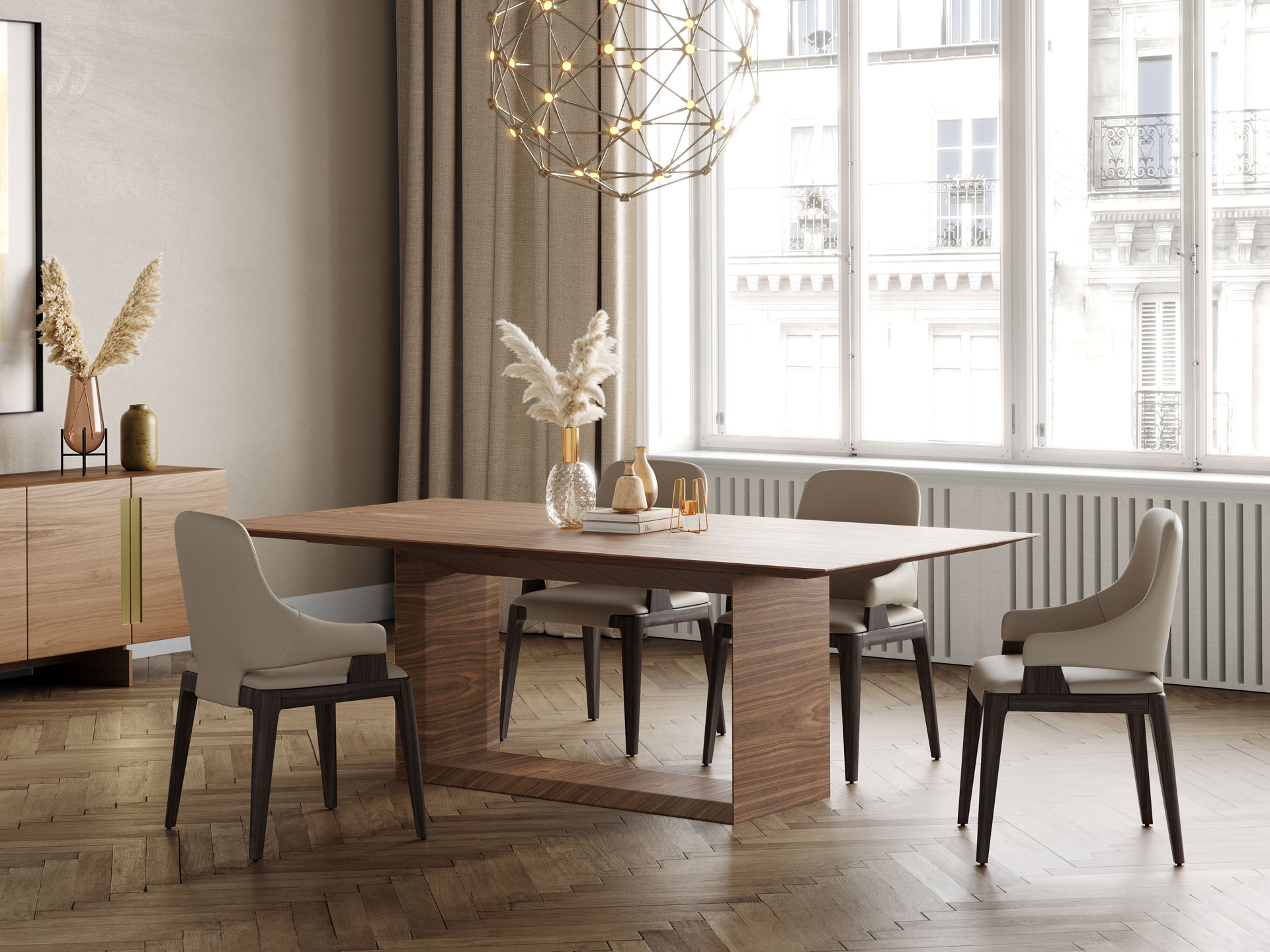 Modern Greenwich Table by Modloft