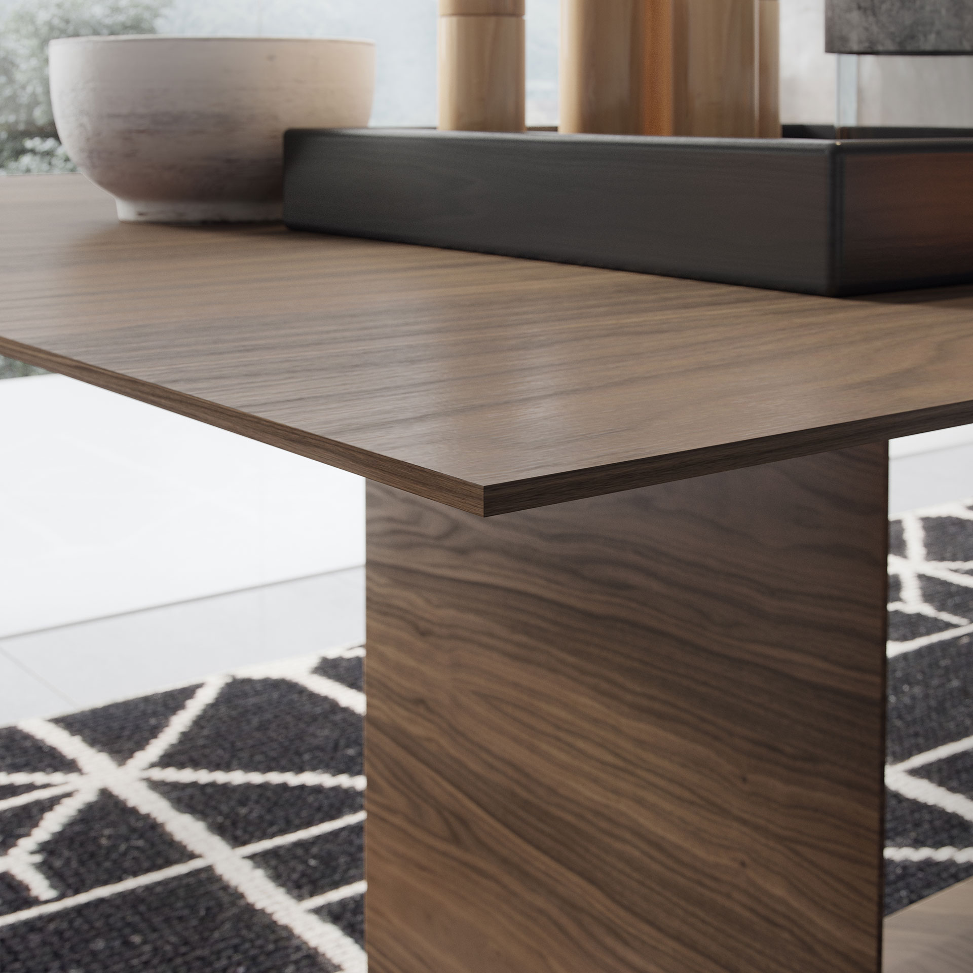 Modern Greenwich Table by Modloft