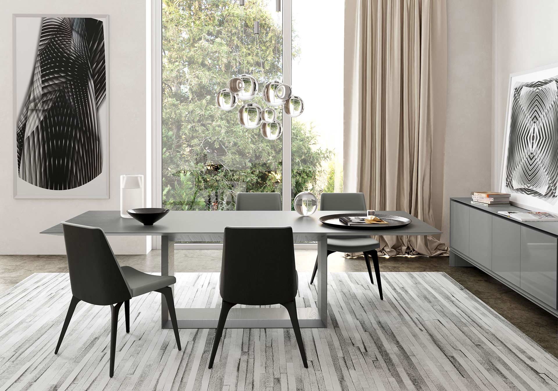 Modern Greenwich Table by Modloft