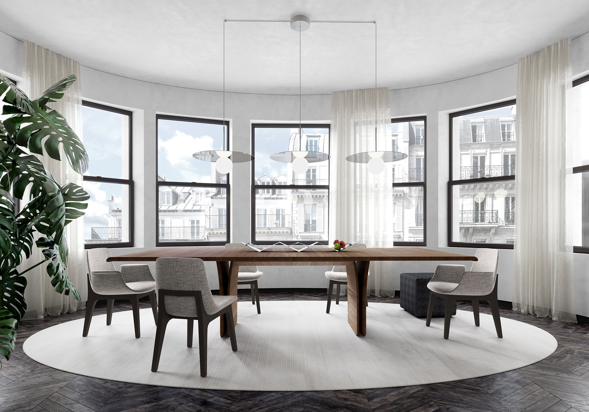 Modern Devereux Dining Table by Modloft