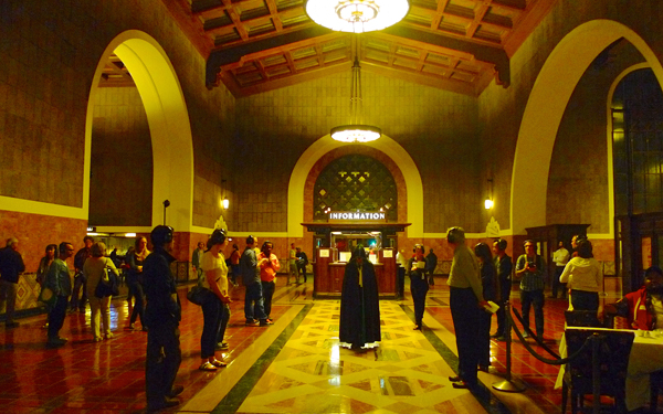 union station essay When you walk into union station in downtown la, it feels as though you're stepping into another time, into an era when travelers dressed dapper, doffed their hats indoors, and swept glamorously down the concourse, illuminated by the sun streaming through huge bay windows and the art deco chandeliers glowing from above. union station essay When you walk into union station in downtown la, it feels as though you're stepping into another time, into an era when travelers dressed dapper, doffed their hats indoors, and swept glamorously down the concourse, illuminated by the sun streaming through huge bay windows and the art deco chandeliers glowing from above.