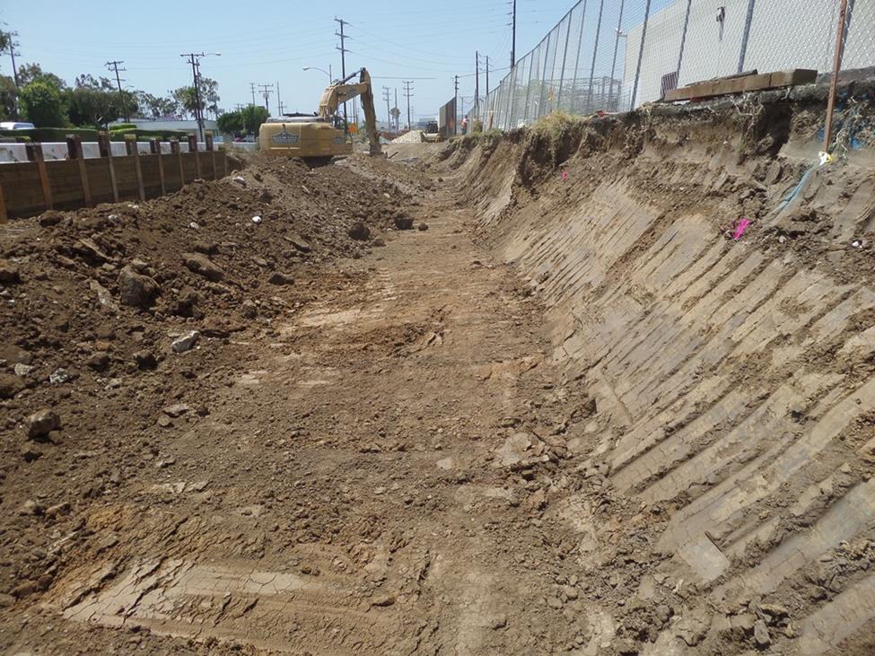 Westchester.Veterans Station… Mass excavation and fine grading for