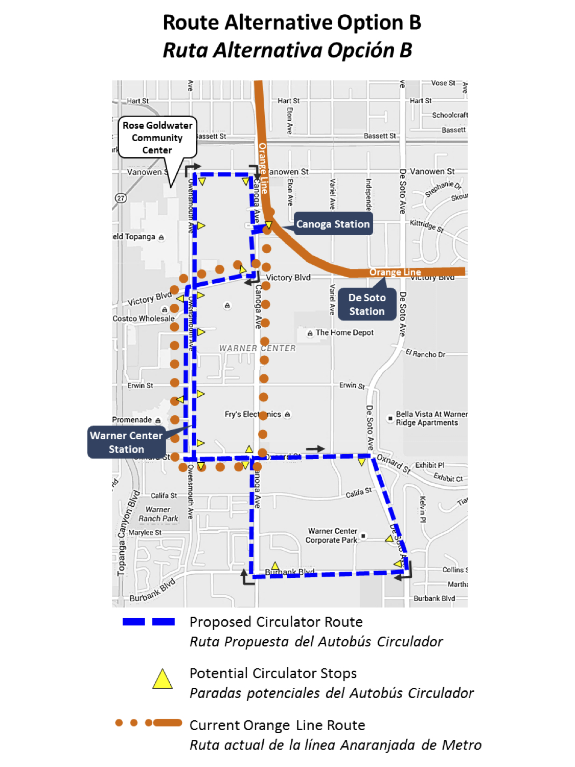 Maps Multiple Stops >> Metro proposes discontinuing Orange Line to Warner Center and replacing with shuttle with more ... Maps Multiple Stops >> Metro proposes discontinuing Orange Line to Warner Center and replacing with shuttle with more ...