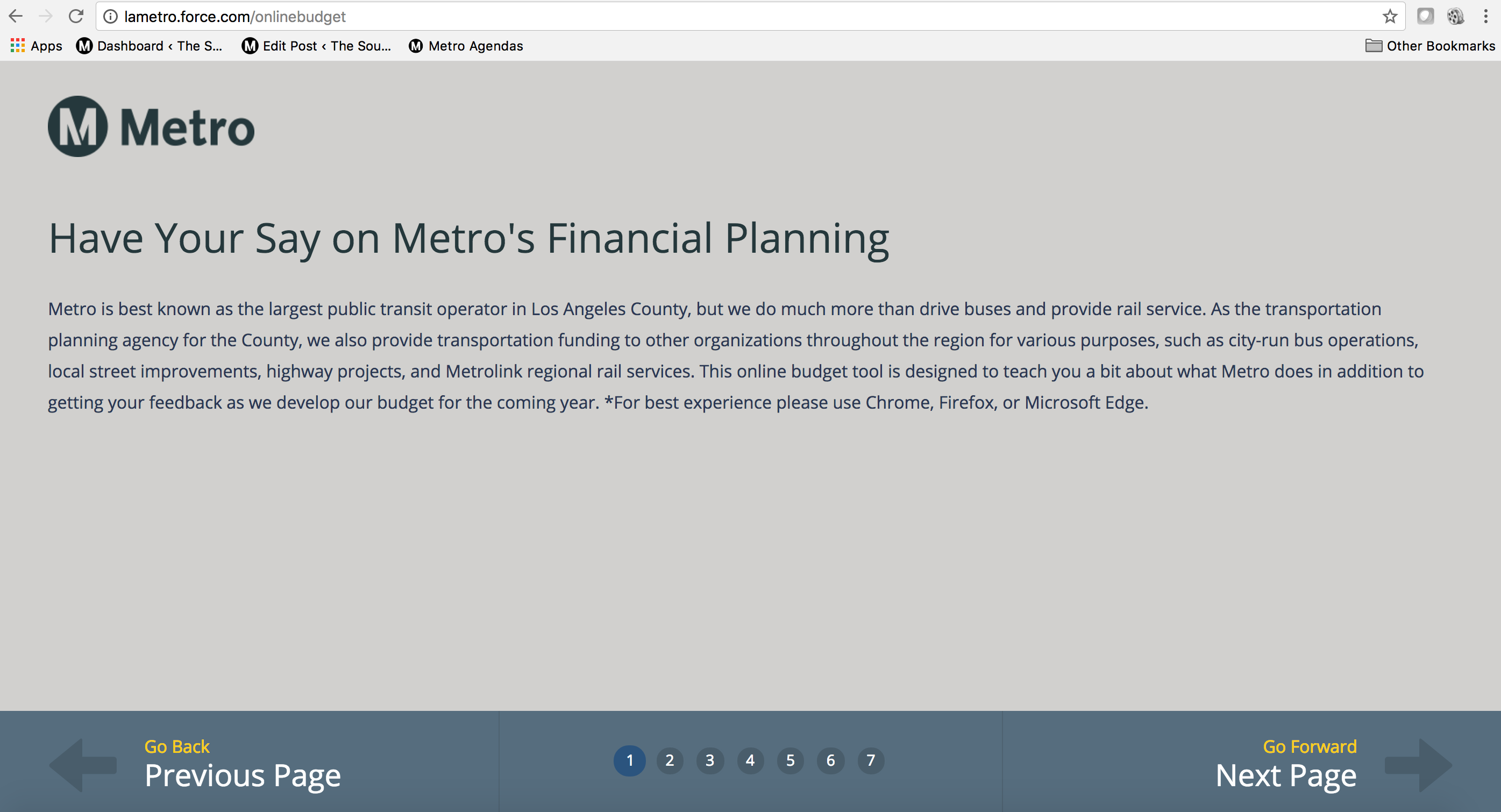 have your say on metro s financial planning and budget the source